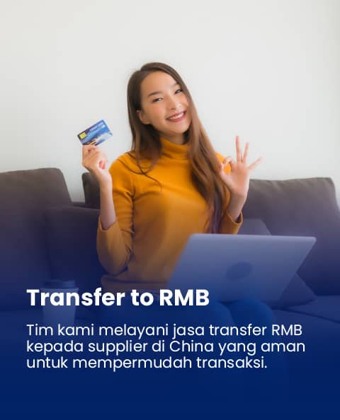 Jasa transfer RMB yang mudah