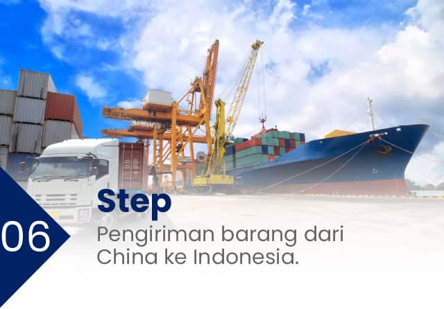 Pengiriman barang dari China ke Indonesia